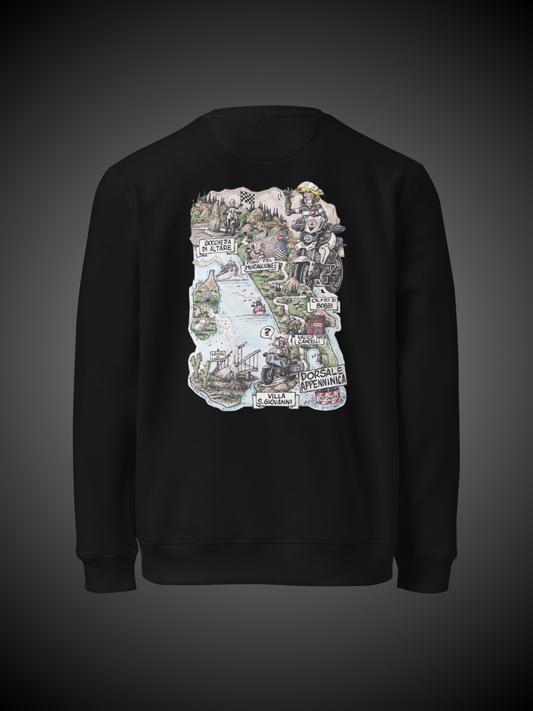 Felpa Girocollo Dorsale Appenninica!