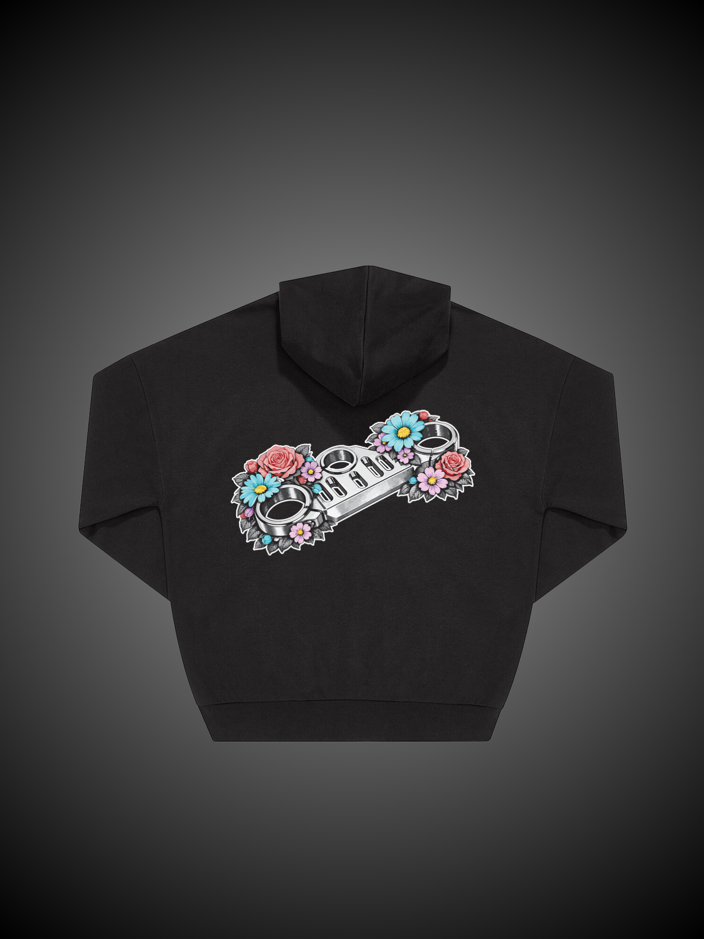 Felpa Piastra con zip Flower