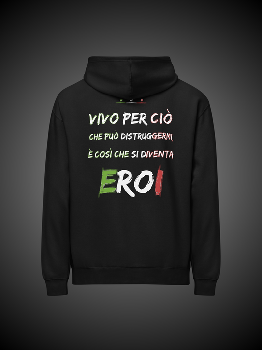 Felpa Essere Eroi