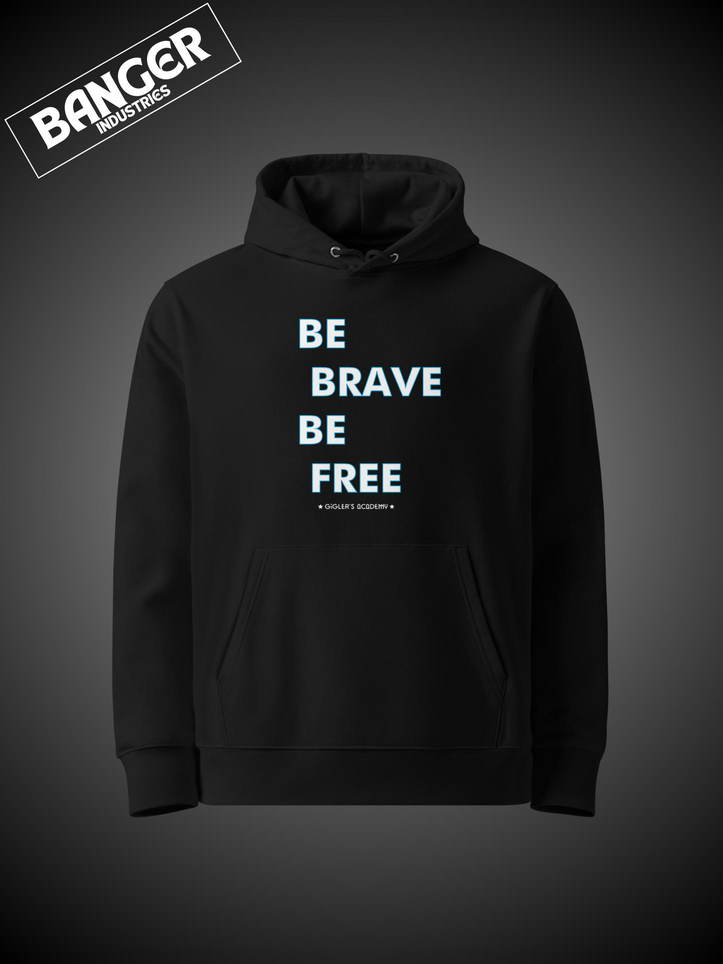 Felpa Be Brave Be Free!