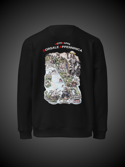 Felpa Girocollo Dorsale Appenninica!